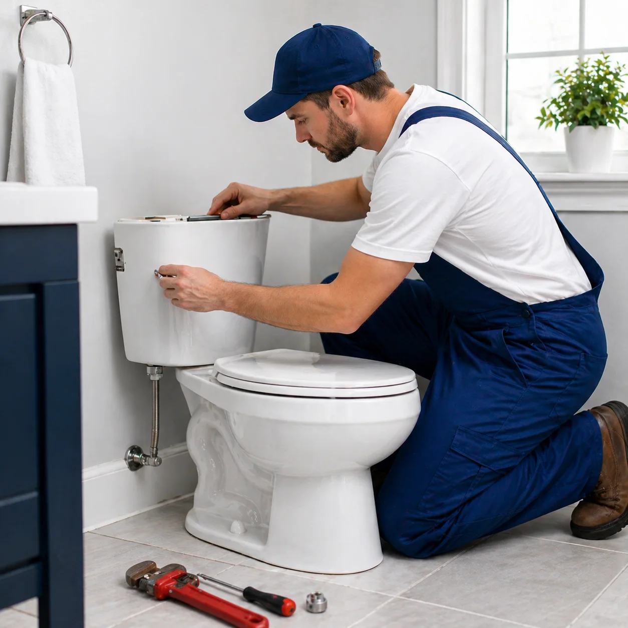 toilet installation Haldimand County